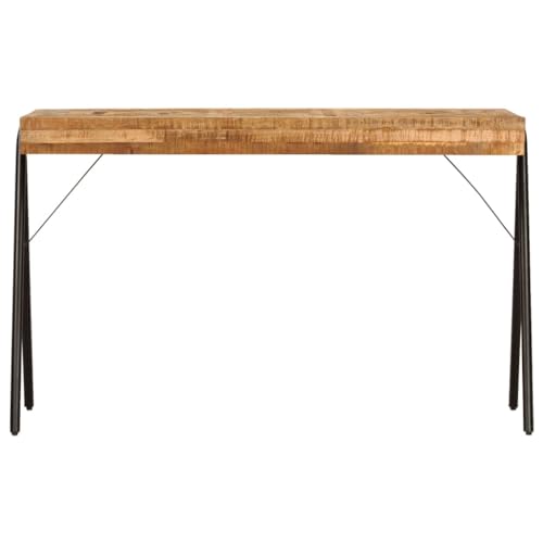 Schreibtisch Massivholz Mango 118 x 50 x 75 cm,jiangboyue-246338