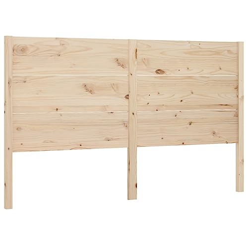 vidaXL Kopfteil Betthaupt Bettkopfteil für Bett Bettgestell Bettrahmen Holzbett Massivholzbett Schlafzimmer 141x4x100cm Massivholz Kiefer